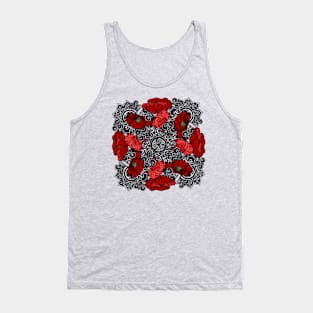 Triskele Poppies Tank Top